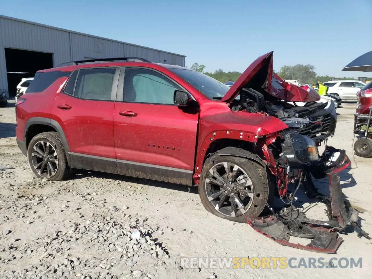 4 Photograph of a damaged car 3GNAXLEG9SL153819 CHEVROLET EQUINOX 2025