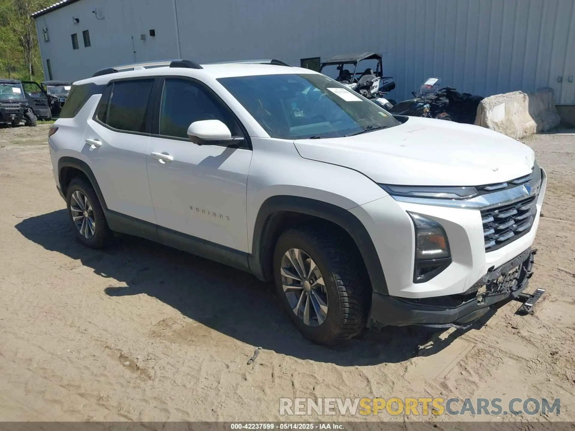 1 Photograph of a damaged car 3GNAXPEG0SL153490 CHEVROLET EQUINOX 2025