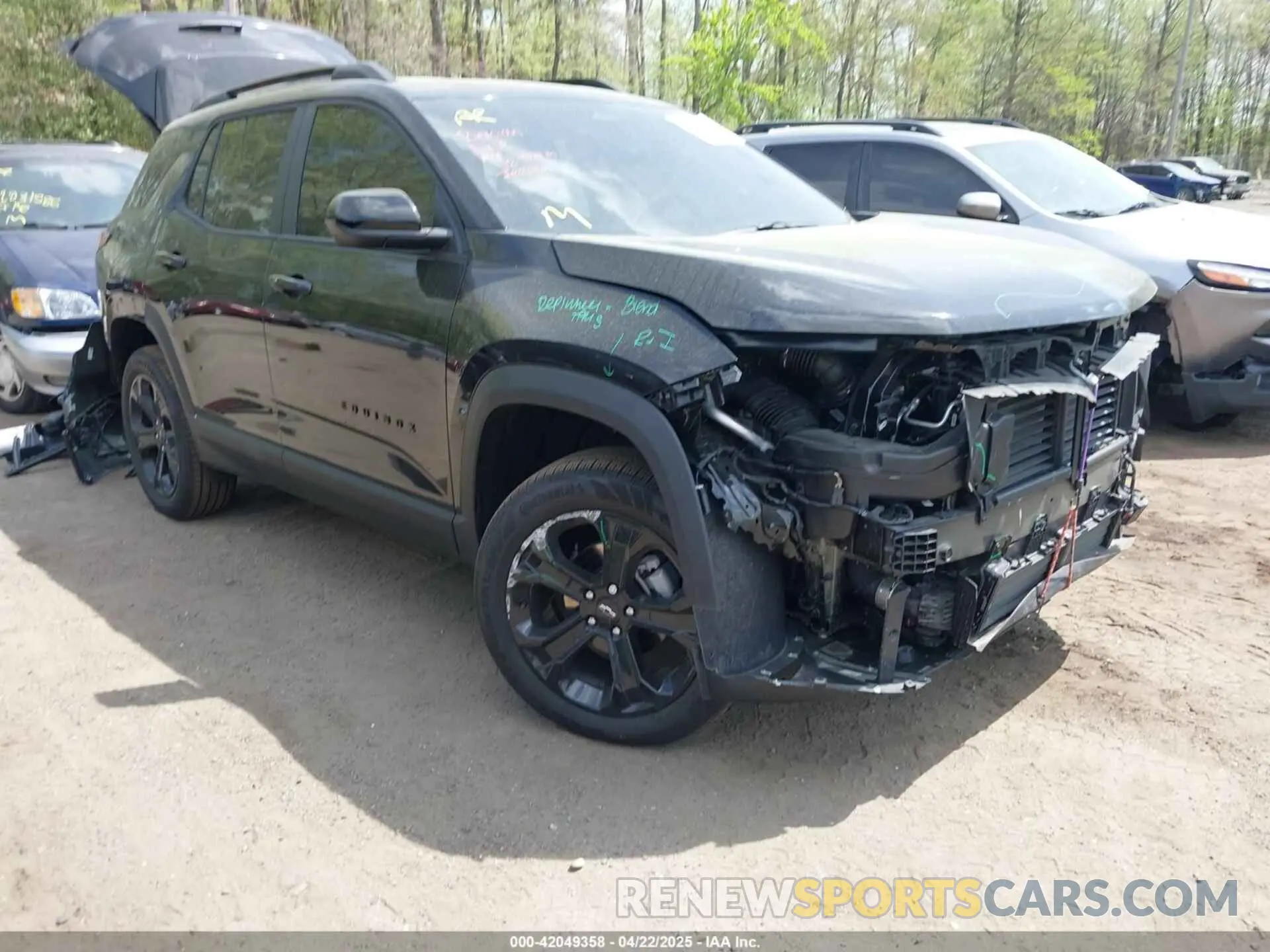 1 Photograph of a damaged car 3GNAXPEG0SL173366 CHEVROLET EQUINOX 2025