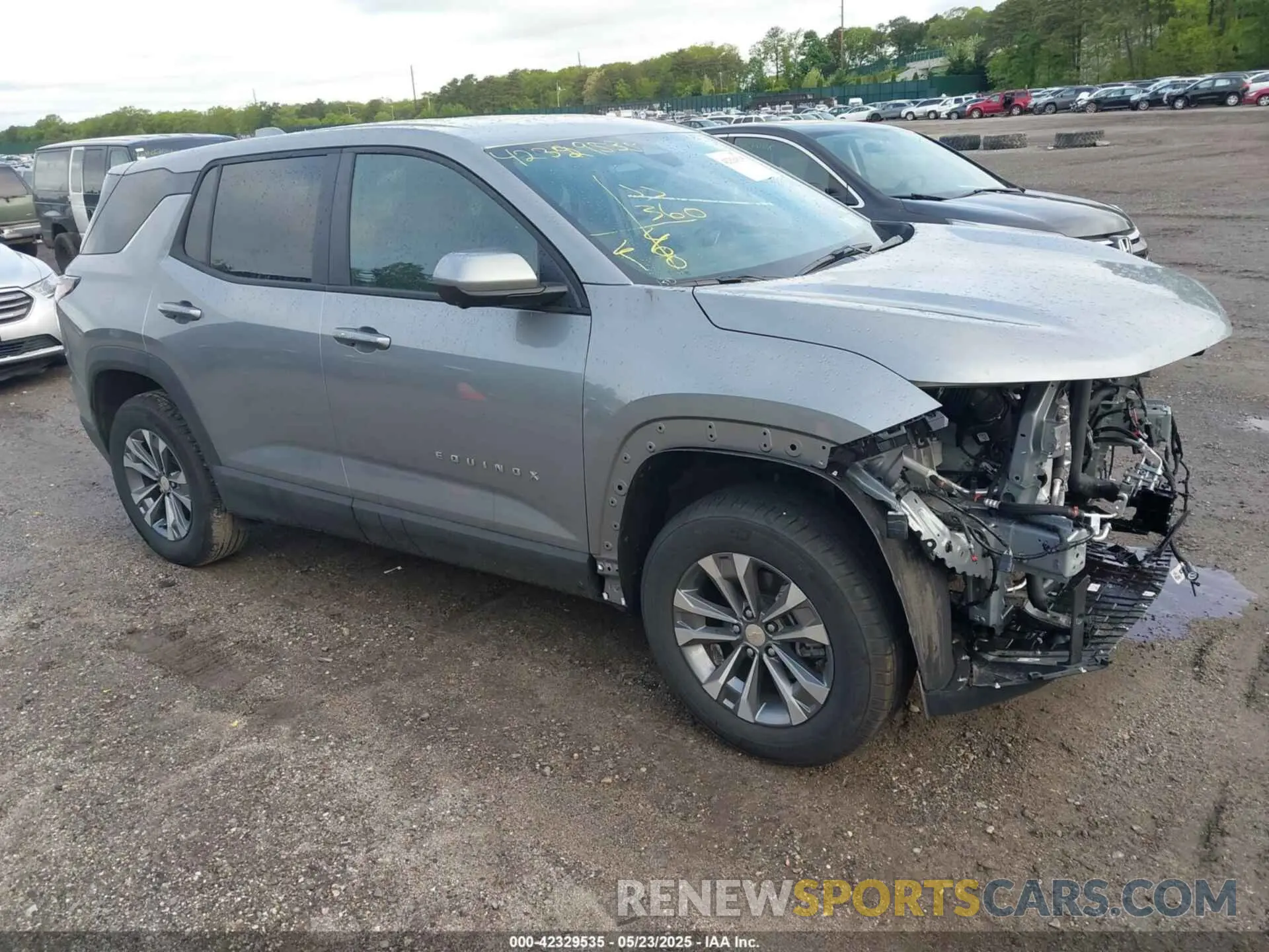 1 Photograph of a damaged car 3GNAXPEG1SL163963 CHEVROLET EQUINOX 2025