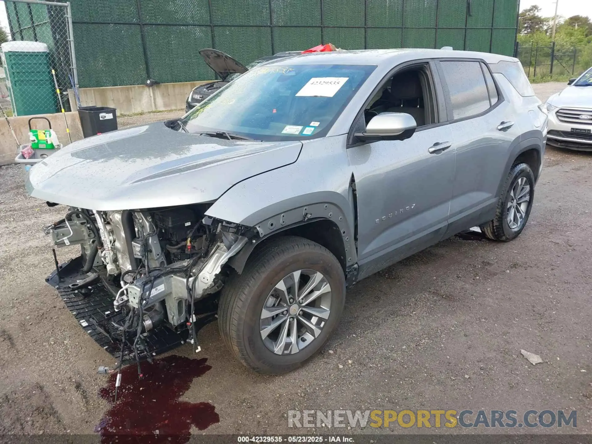 2 Photograph of a damaged car 3GNAXPEG1SL163963 CHEVROLET EQUINOX 2025