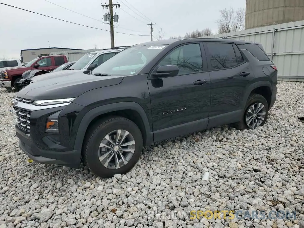 1 Photograph of a damaged car 3GNAXPEG1SL203538 CHEVROLET EQUINOX 2025