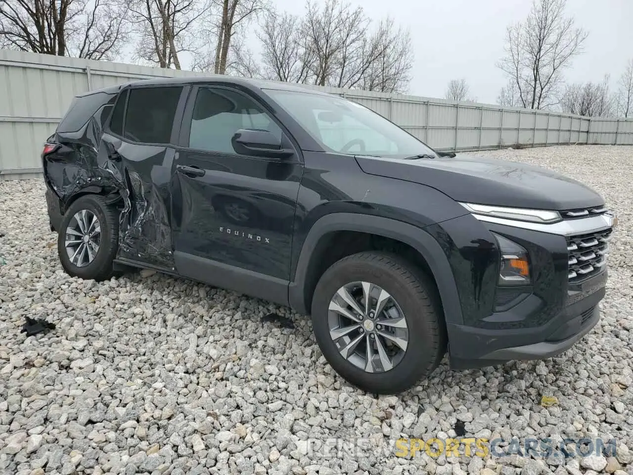 4 Photograph of a damaged car 3GNAXPEG1SL203538 CHEVROLET EQUINOX 2025