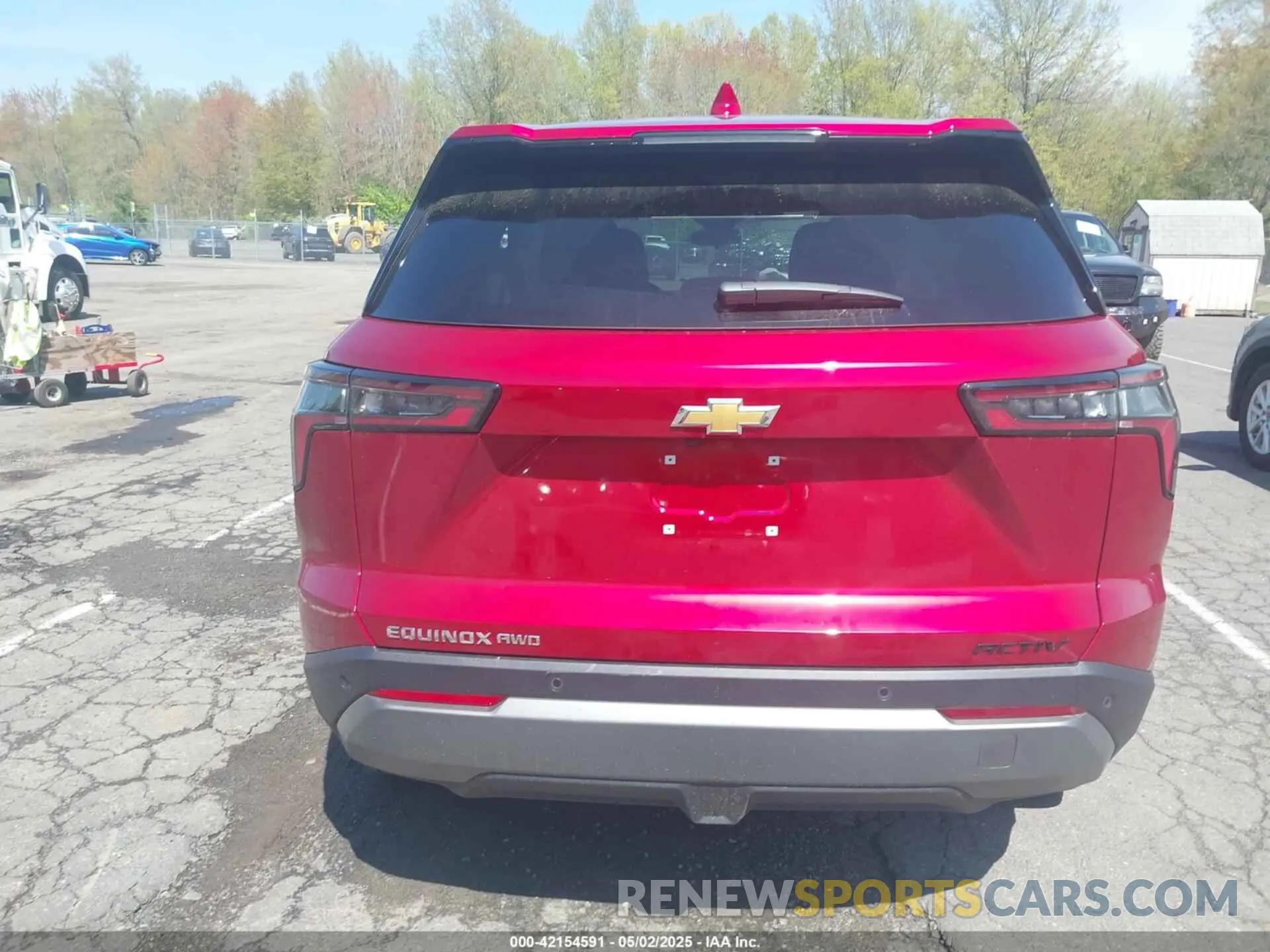 16 Photograph of a damaged car 3GNAXPEG1SL225510 CHEVROLET EQUINOX 2025