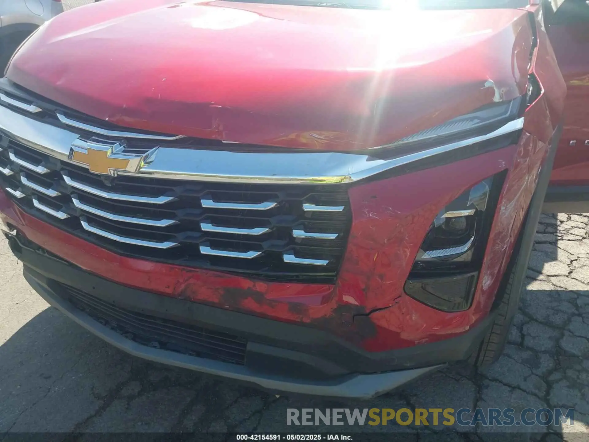 6 Photograph of a damaged car 3GNAXPEG1SL225510 CHEVROLET EQUINOX 2025