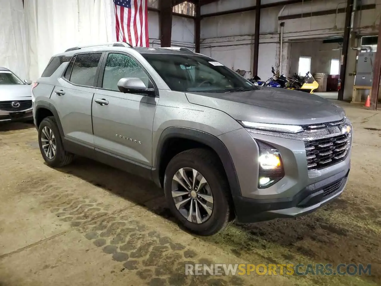 4 Photograph of a damaged car 3GNAXPEG2SL107398 CHEVROLET EQUINOX 2025