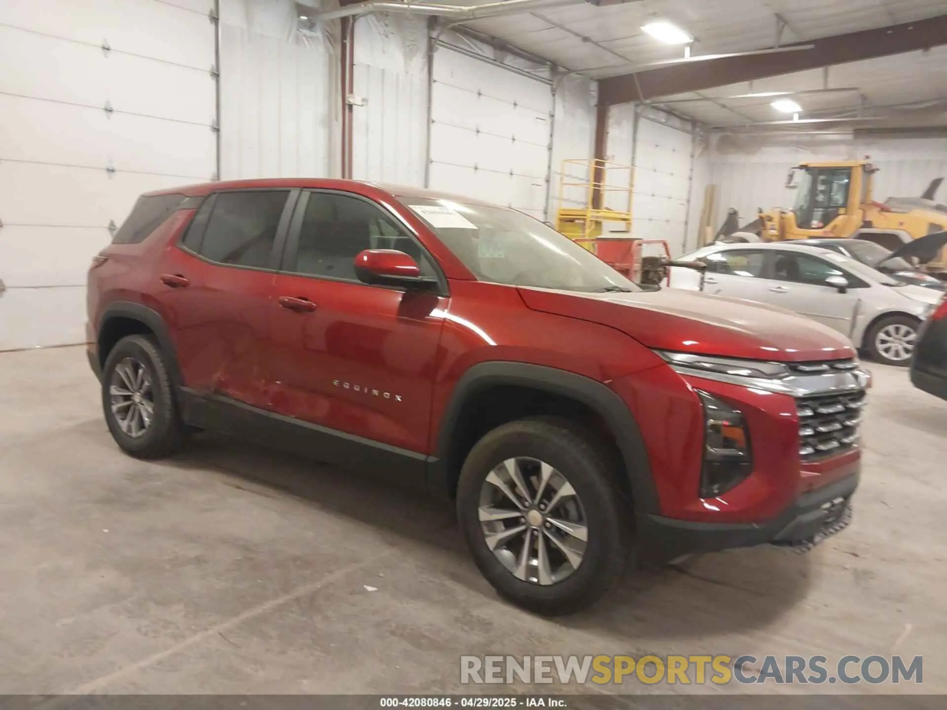 1 Photograph of a damaged car 3GNAXPEG2SL124816 CHEVROLET EQUINOX 2025
