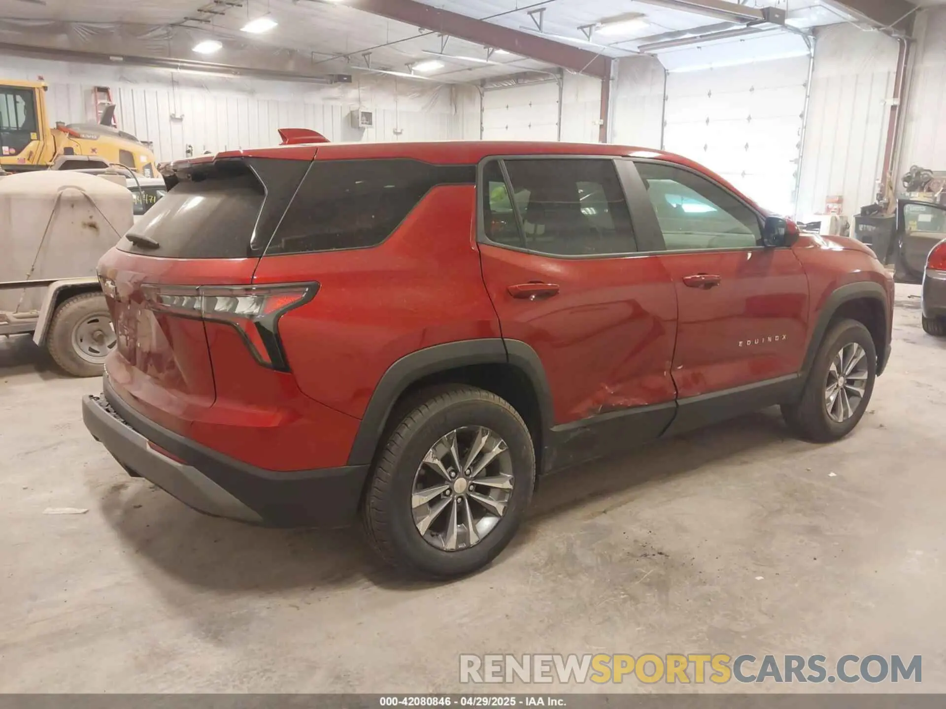 4 Photograph of a damaged car 3GNAXPEG2SL124816 CHEVROLET EQUINOX 2025