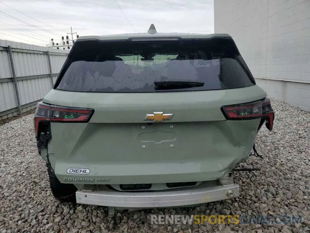 6 Photograph of a damaged car 3GNAXPEG2SL151045 CHEVROLET EQUINOX 2025