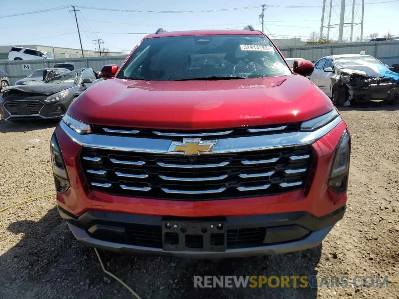 5 Photograph of a damaged car 3GNAXPEG3SL158585 CHEVROLET EQUINOX 2025