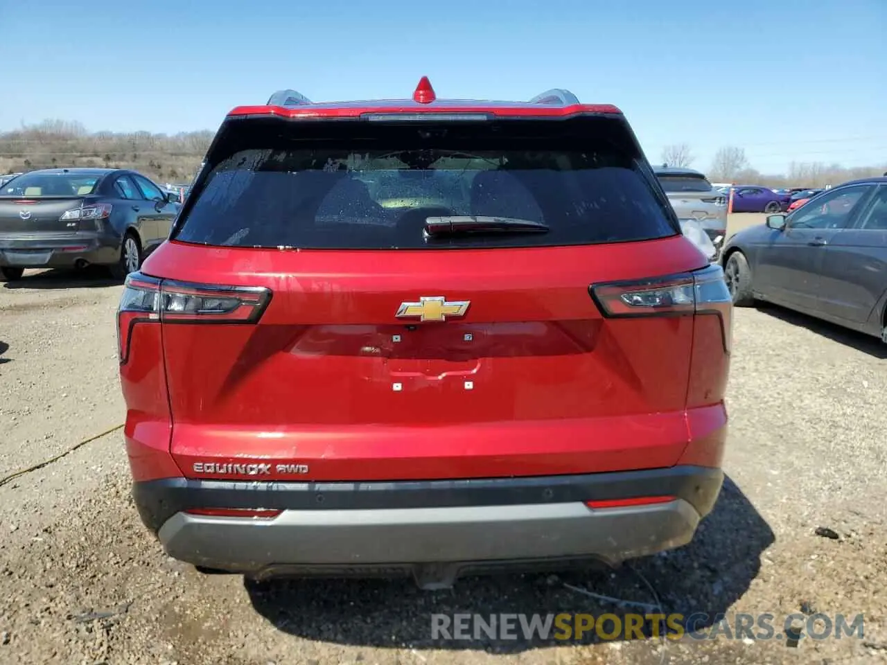 6 Photograph of a damaged car 3GNAXPEG3SL158585 CHEVROLET EQUINOX 2025