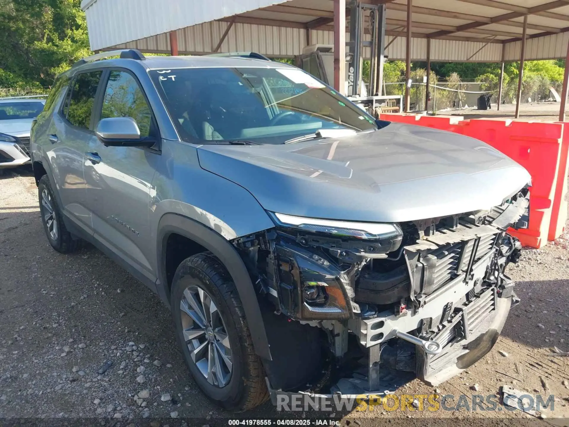 1 Photograph of a damaged car 3GNAXPEG4SL177985 CHEVROLET EQUINOX 2025