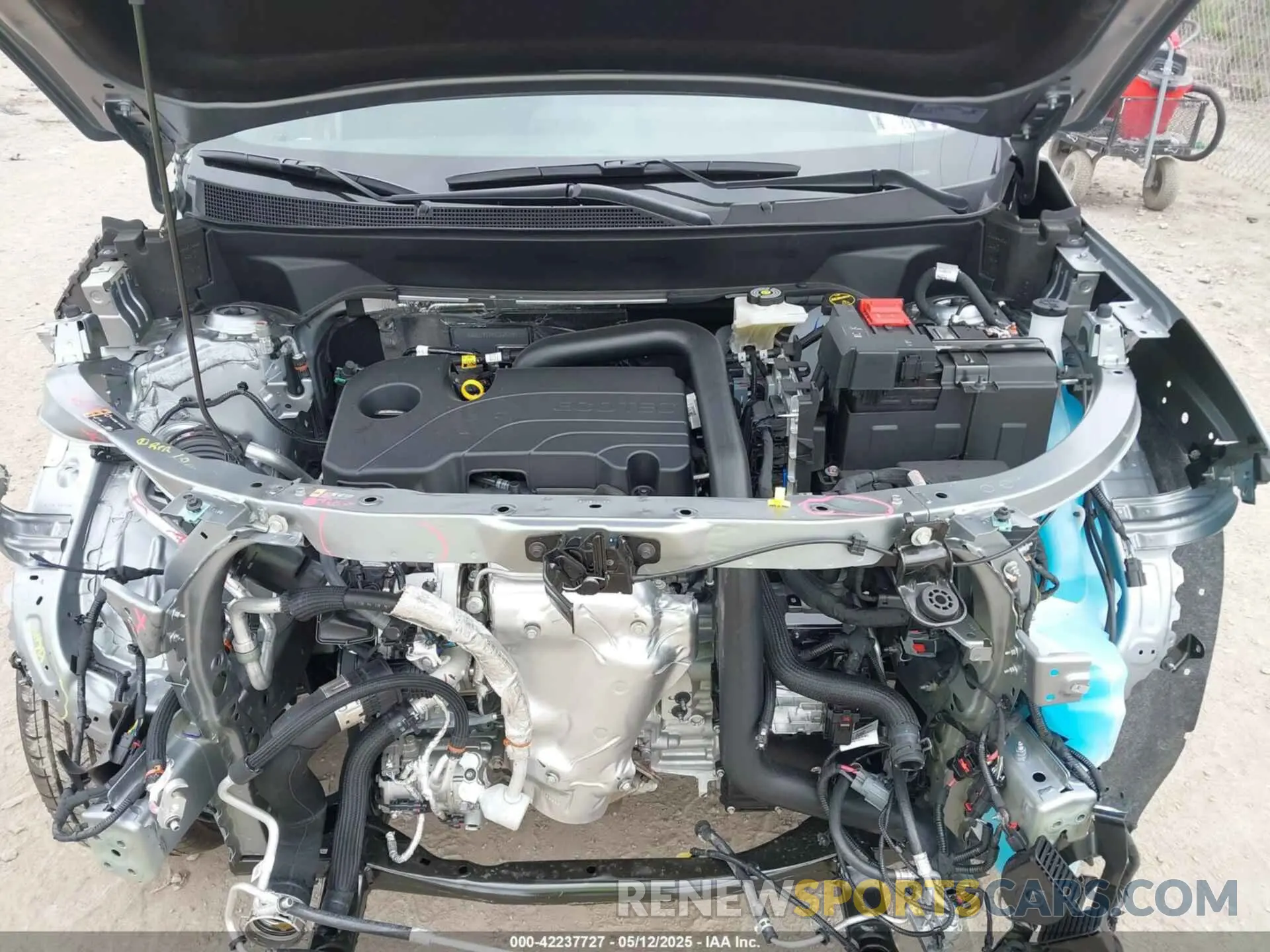 10 Photograph of a damaged car 3GNAXPEG4SL325018 CHEVROLET EQUINOX 2025