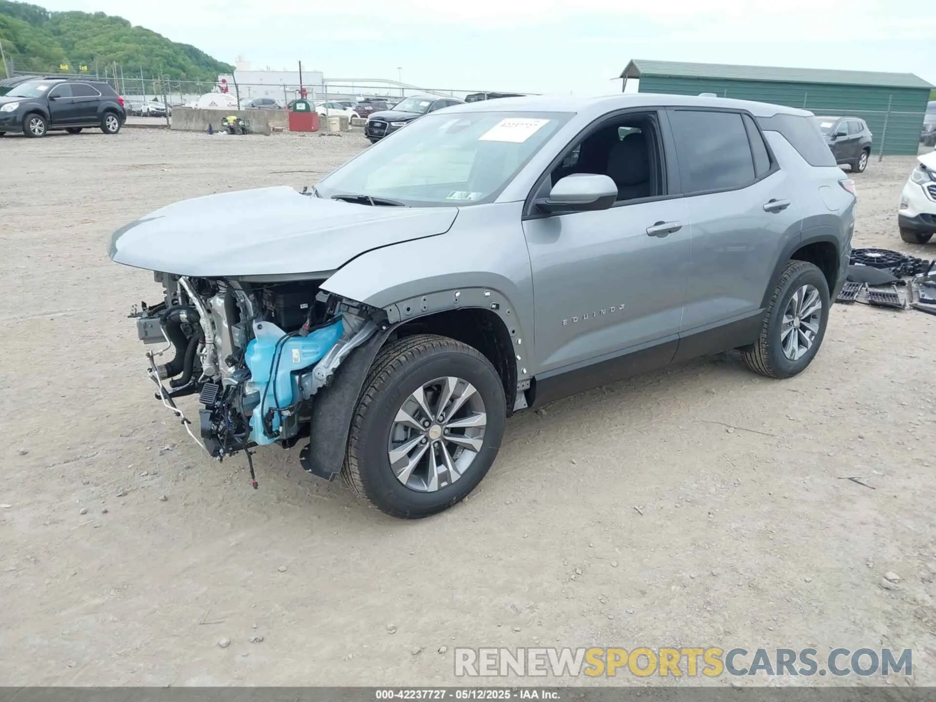 2 Photograph of a damaged car 3GNAXPEG4SL325018 CHEVROLET EQUINOX 2025