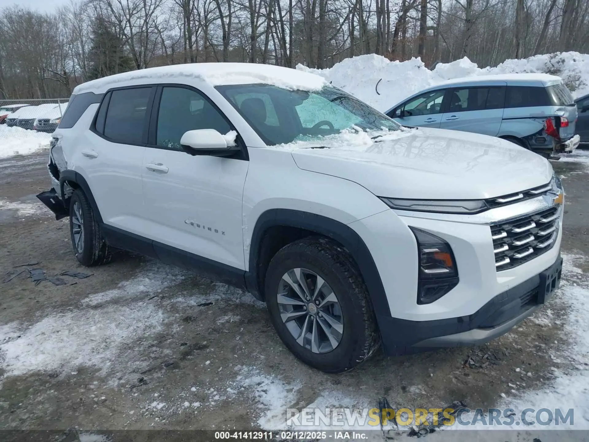 1 Photograph of a damaged car 3GNAXPEG5SL101319 CHEVROLET EQUINOX 2025