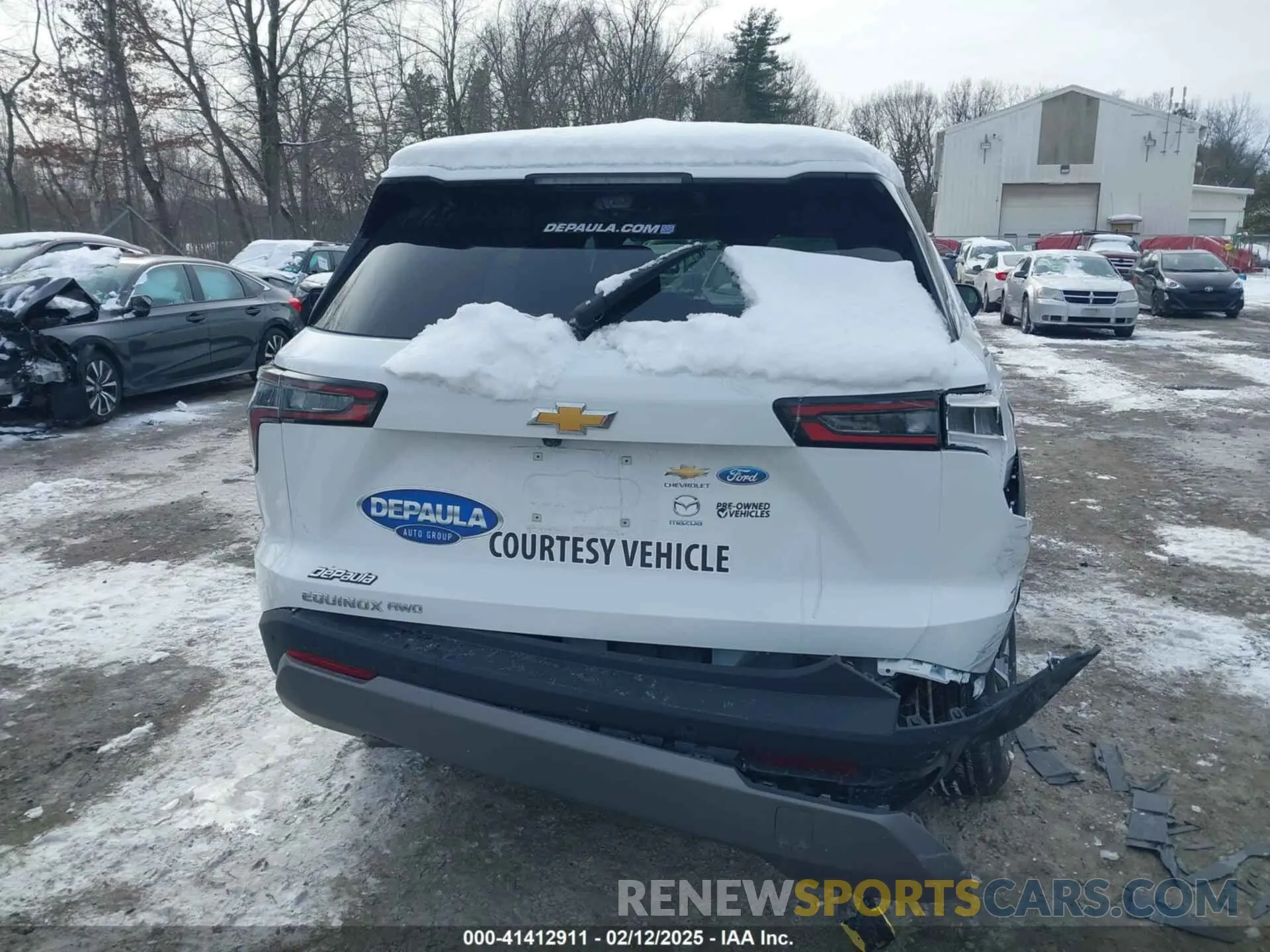 16 Photograph of a damaged car 3GNAXPEG5SL101319 CHEVROLET EQUINOX 2025
