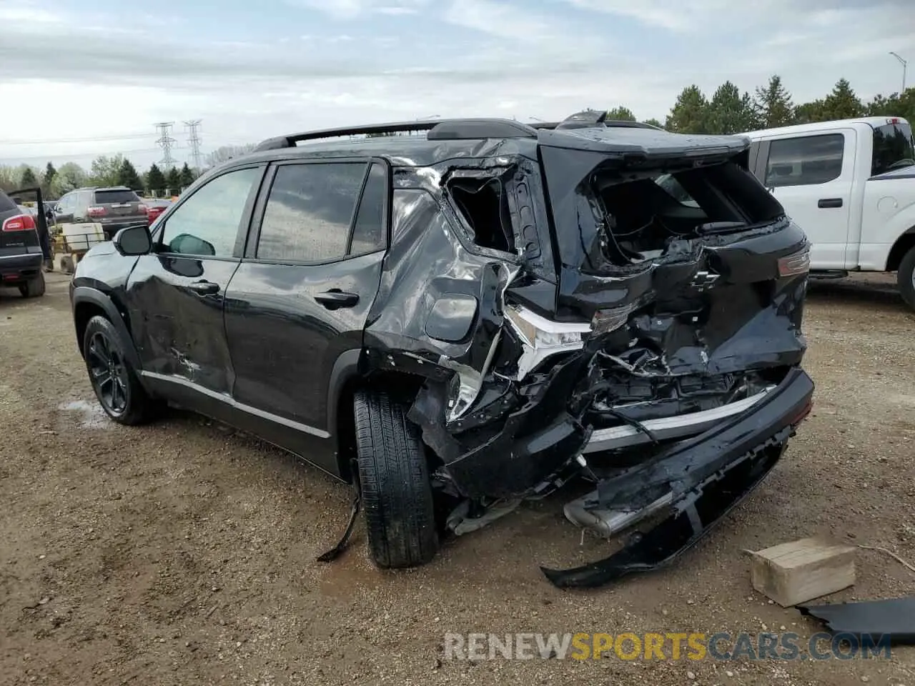 2 Photograph of a damaged car 3GNAXPEG5SL113664 CHEVROLET EQUINOX 2025