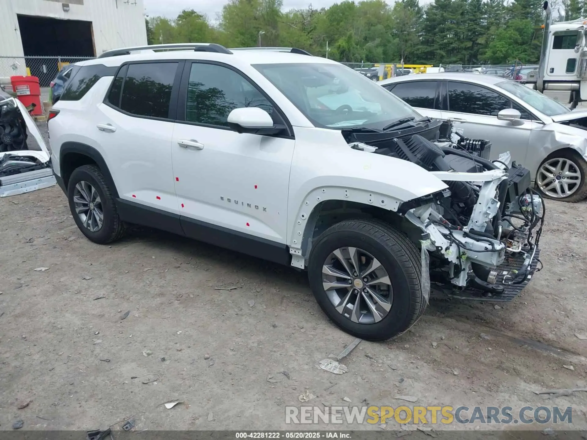 1 Photograph of a damaged car 3GNAXPEG5SL128164 CHEVROLET EQUINOX 2025