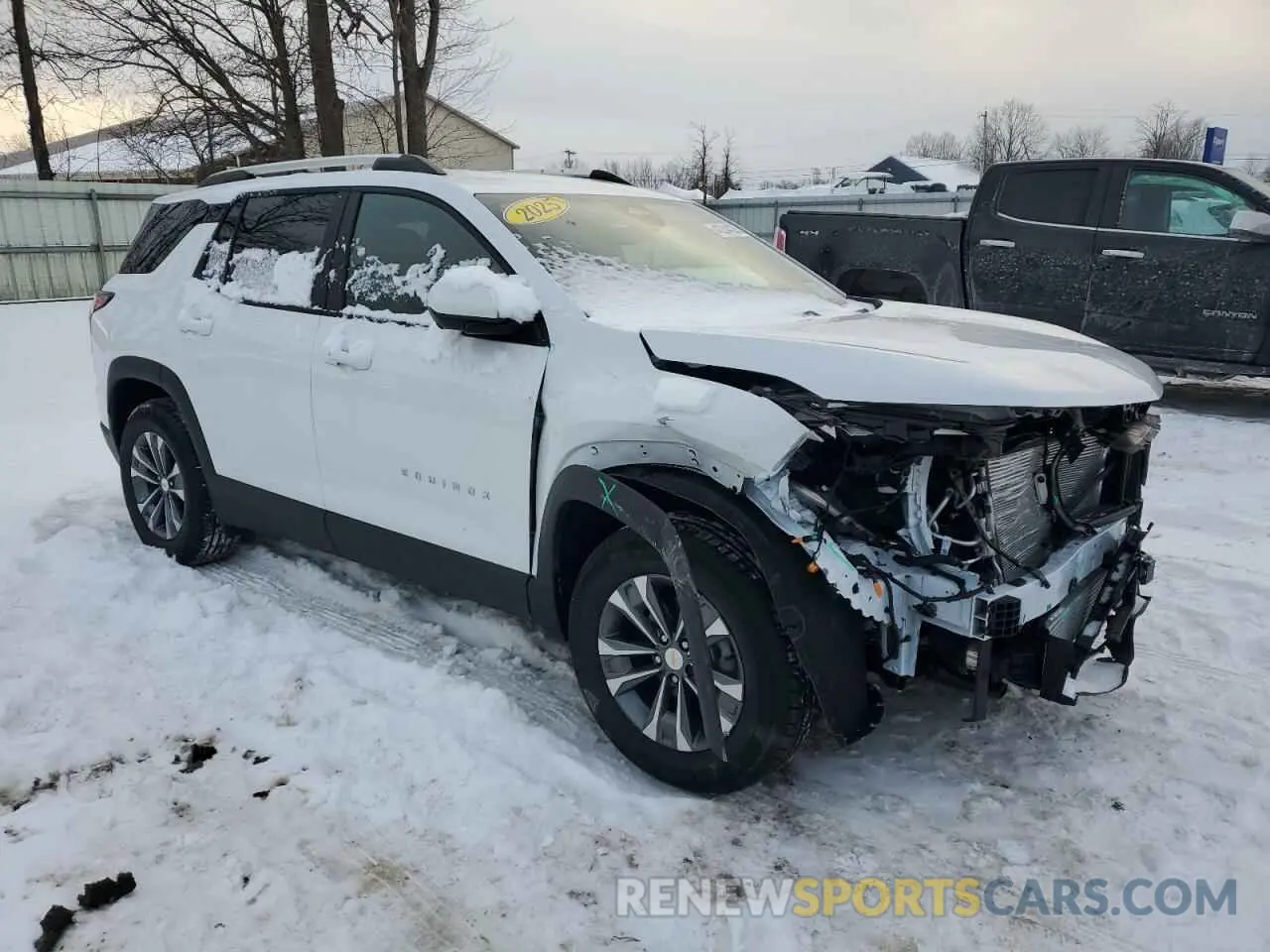 4 Photograph of a damaged car 3GNAXPEG5SL132151 CHEVROLET EQUINOX 2025