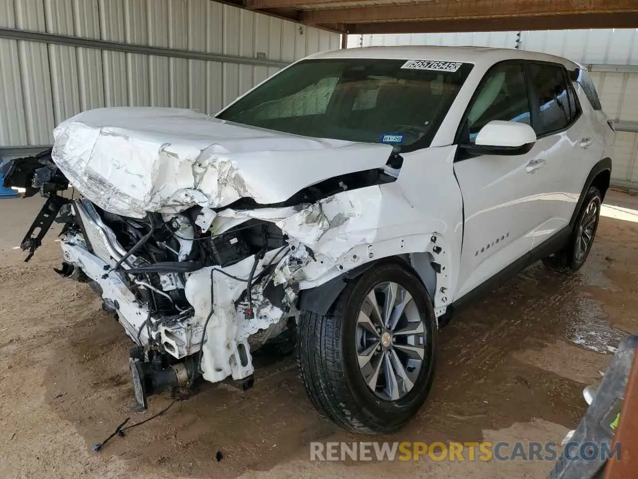 1 Photograph of a damaged car 3GNAXPEG5SL286620 CHEVROLET EQUINOX 2025