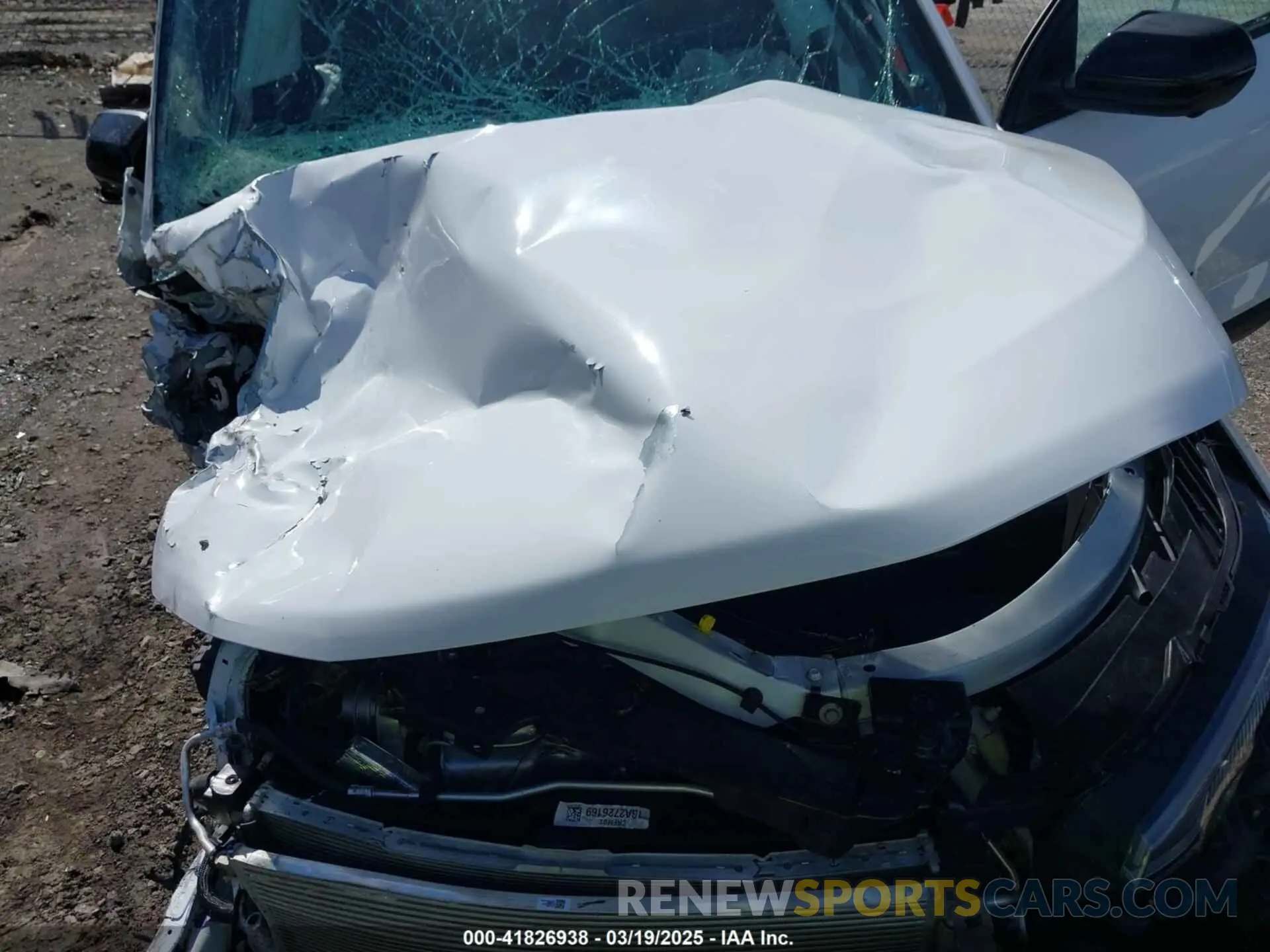 10 Photograph of a damaged car 3GNAXPEG6SL129694 CHEVROLET EQUINOX 2025
