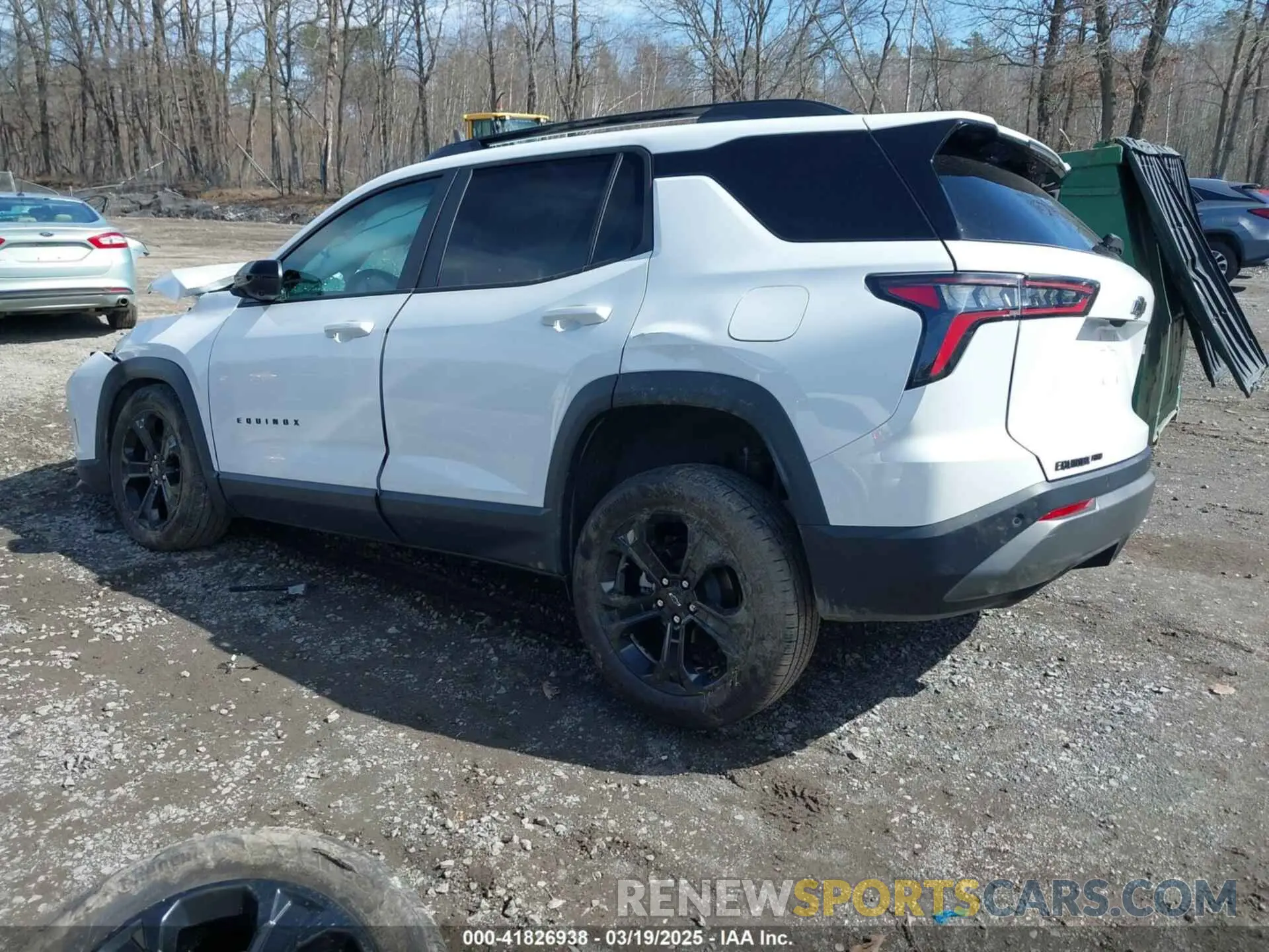 3 Photograph of a damaged car 3GNAXPEG6SL129694 CHEVROLET EQUINOX 2025