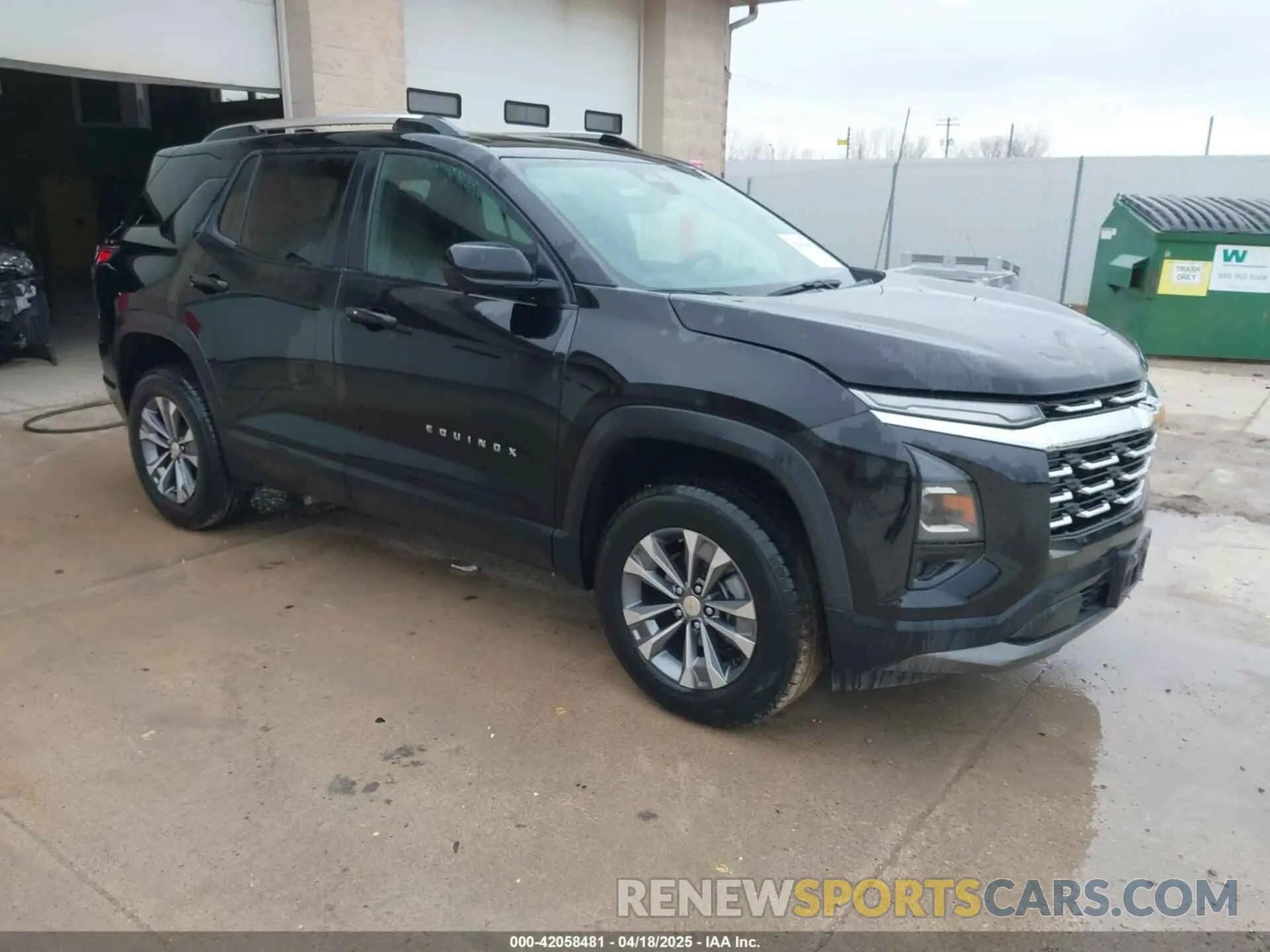 1 Photograph of a damaged car 3GNAXPEG6SL130778 CHEVROLET EQUINOX 2025