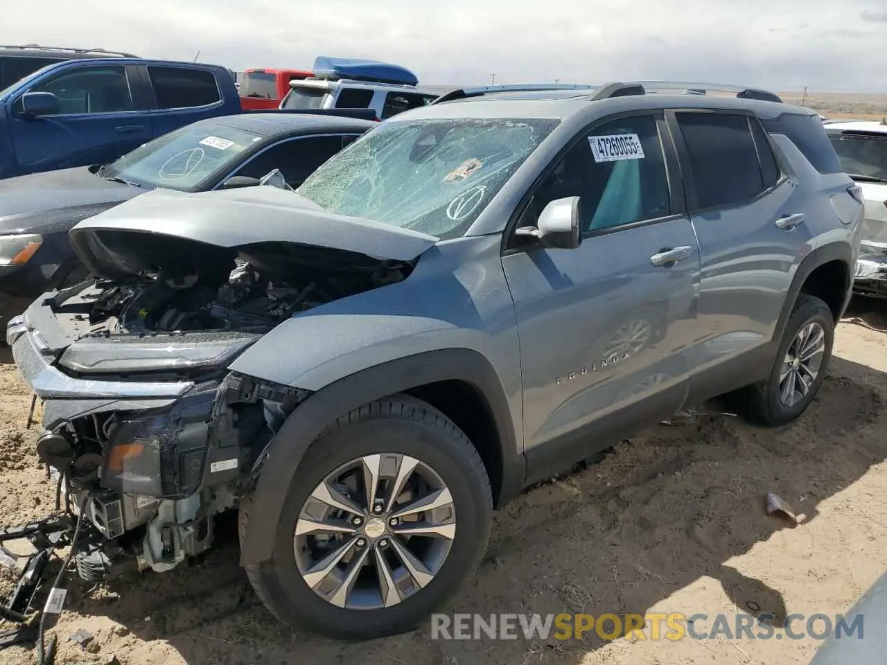 1 Photograph of a damaged car 3GNAXPEG6SL215006 CHEVROLET EQUINOX 2025