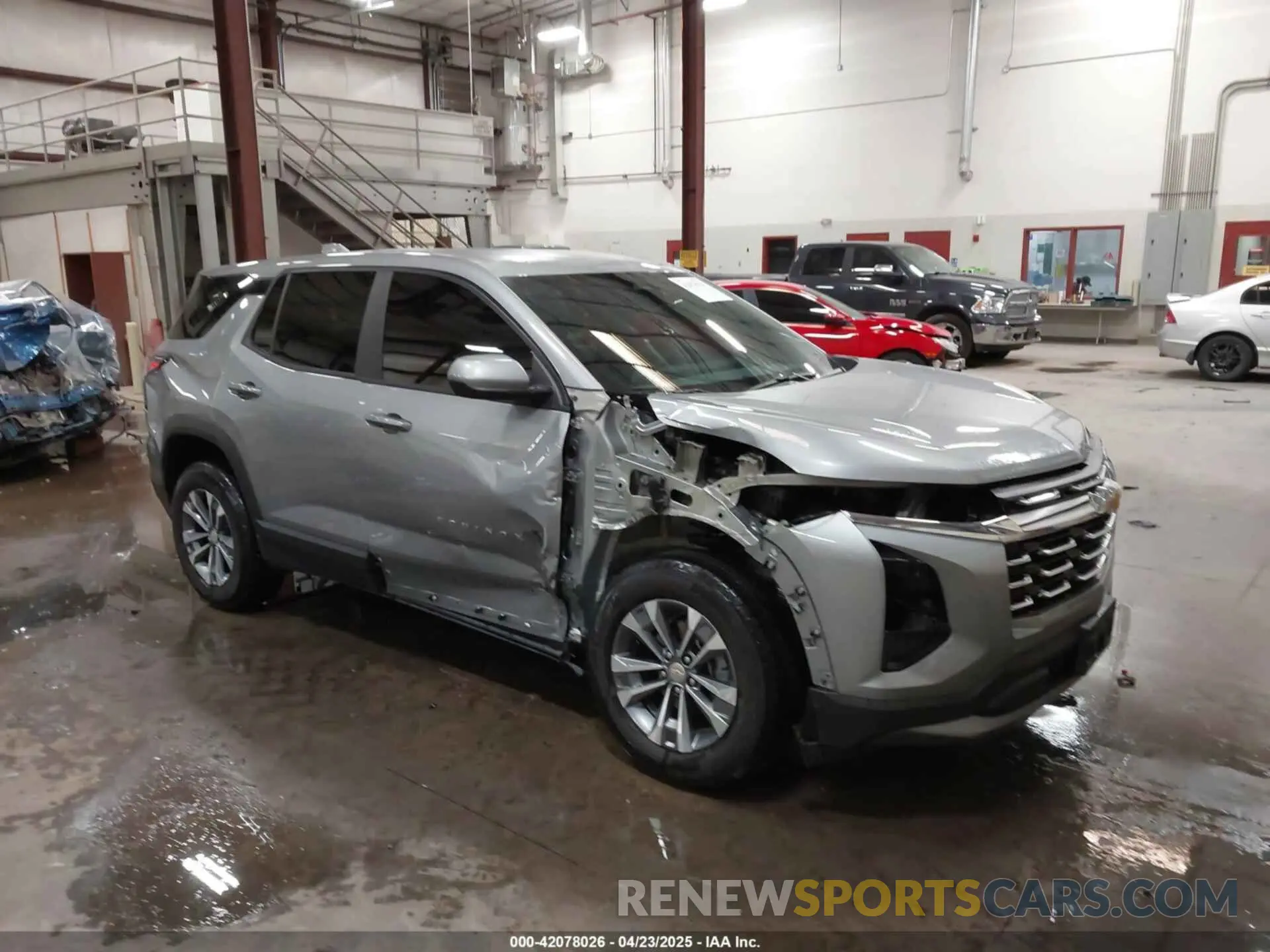 1 Photograph of a damaged car 3GNAXPEG7SL190701 CHEVROLET EQUINOX 2025