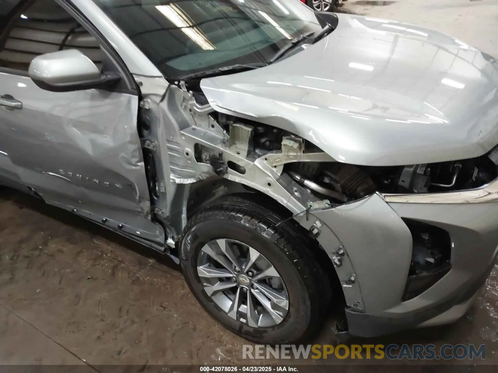 6 Photograph of a damaged car 3GNAXPEG7SL190701 CHEVROLET EQUINOX 2025