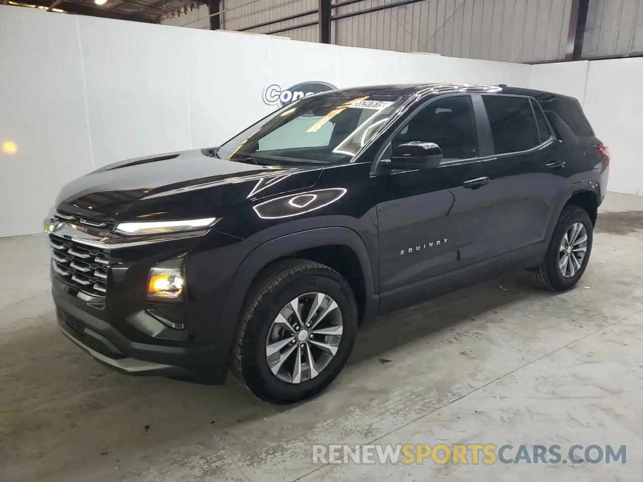1 Photograph of a damaged car 3GNAXPEG7SL253537 CHEVROLET EQUINOX 2025