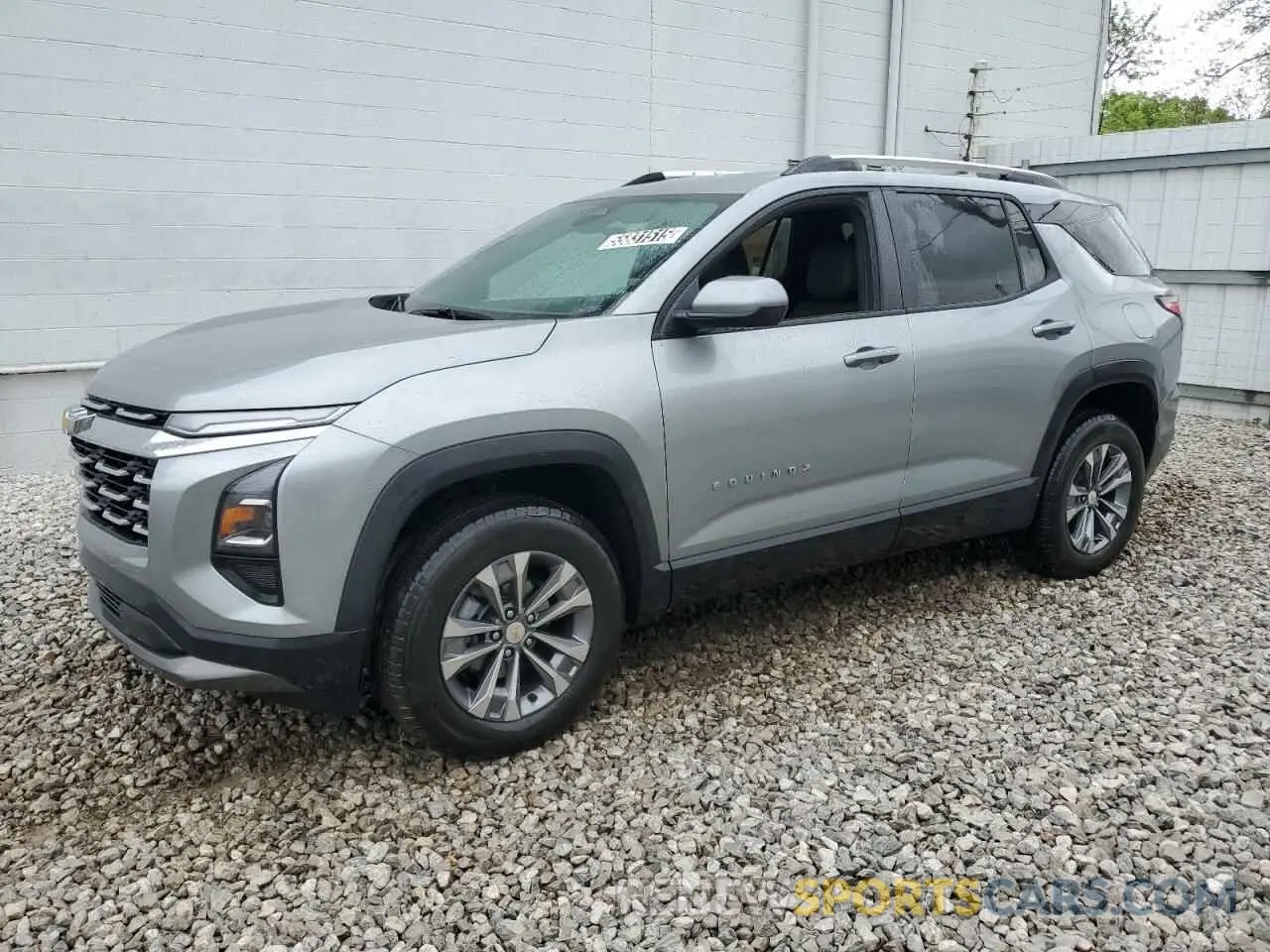 1 Photograph of a damaged car 3GNAXPEG7SL257474 CHEVROLET EQUINOX 2025