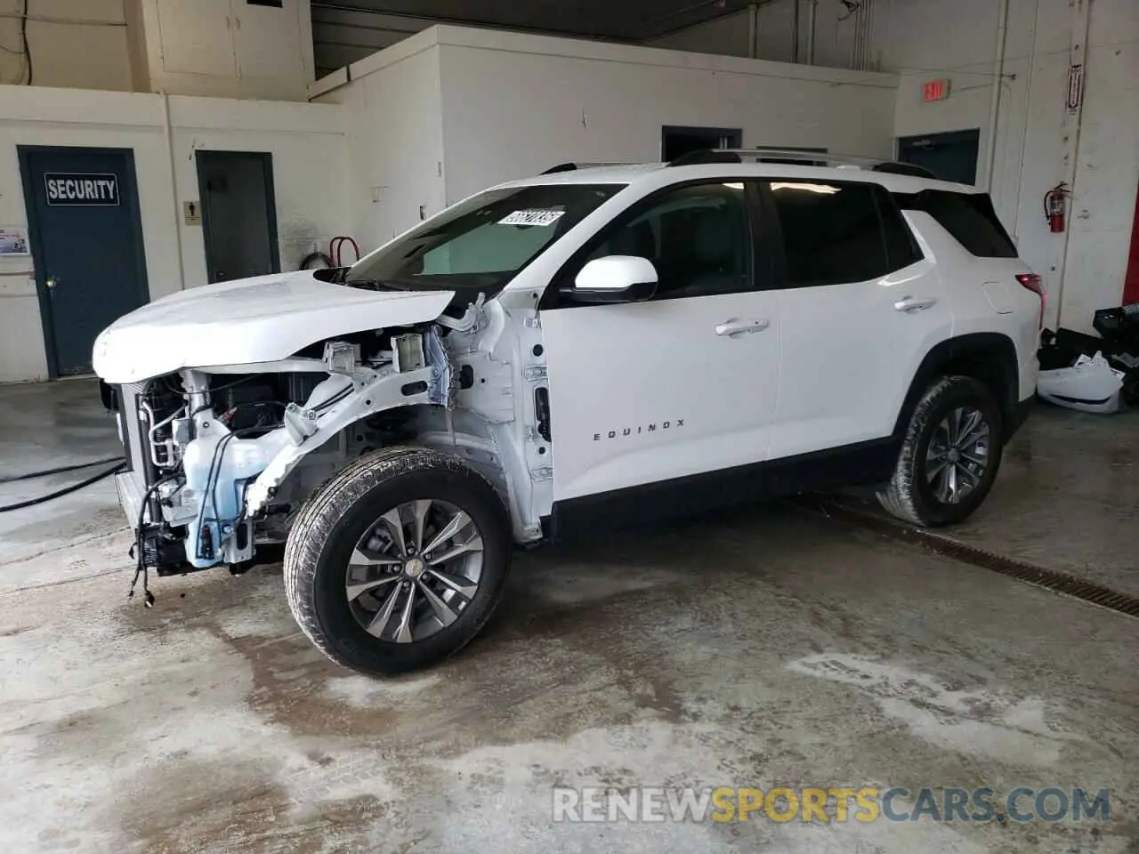 1 Photograph of a damaged car 3GNAXPEG7SL292516 CHEVROLET EQUINOX 2025