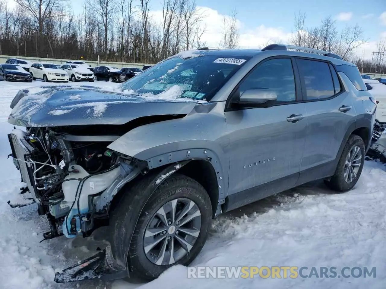 1 Photograph of a damaged car 3GNAXPEG8SL154290 CHEVROLET EQUINOX 2025