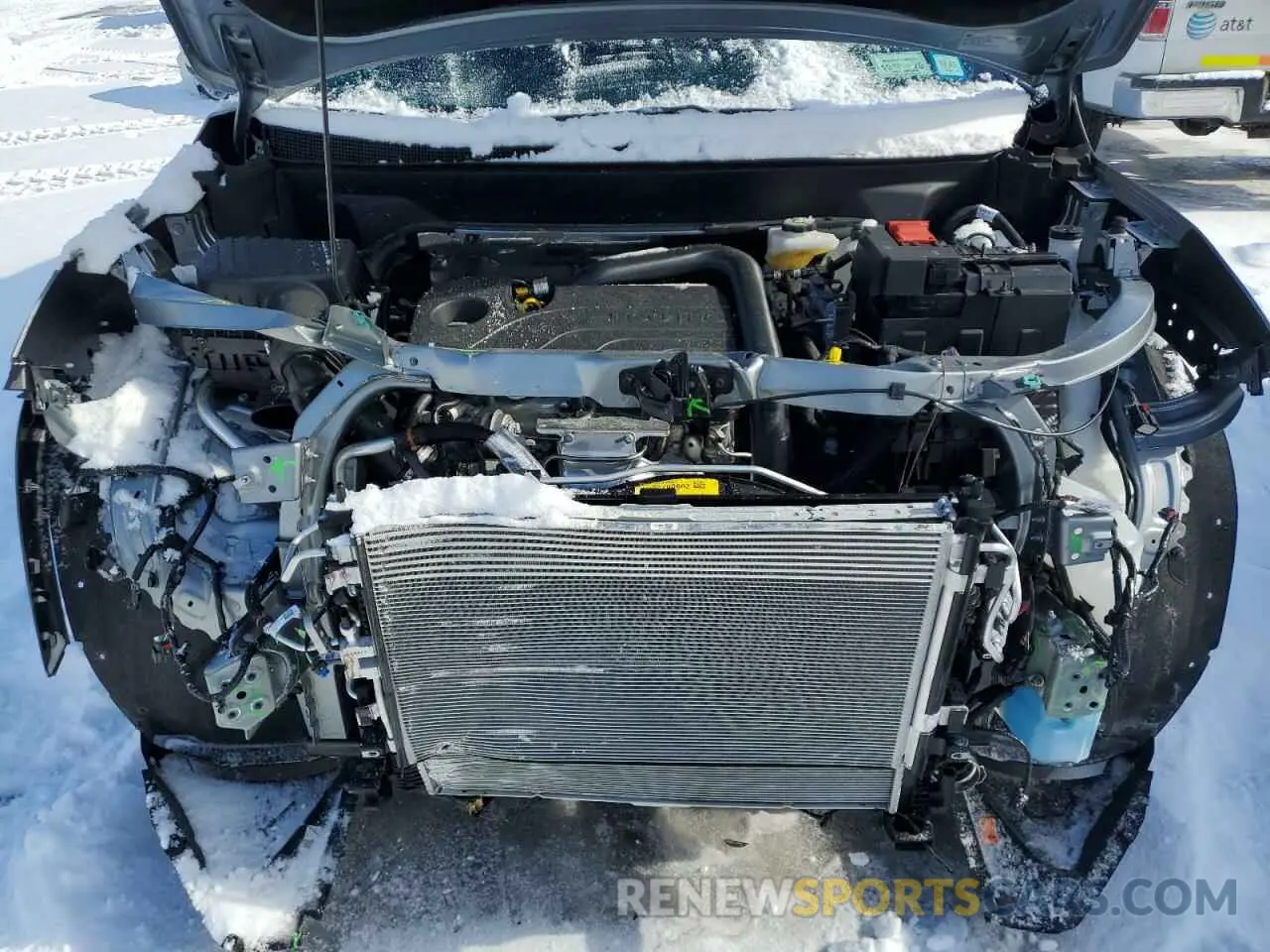 12 Photograph of a damaged car 3GNAXPEG8SL154290 CHEVROLET EQUINOX 2025