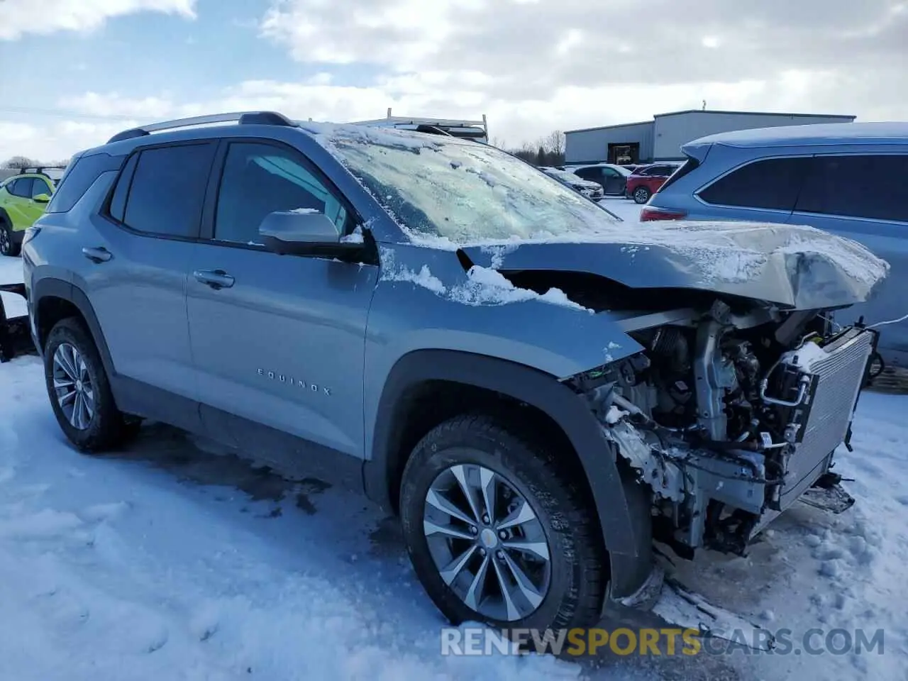4 Photograph of a damaged car 3GNAXPEG8SL154290 CHEVROLET EQUINOX 2025