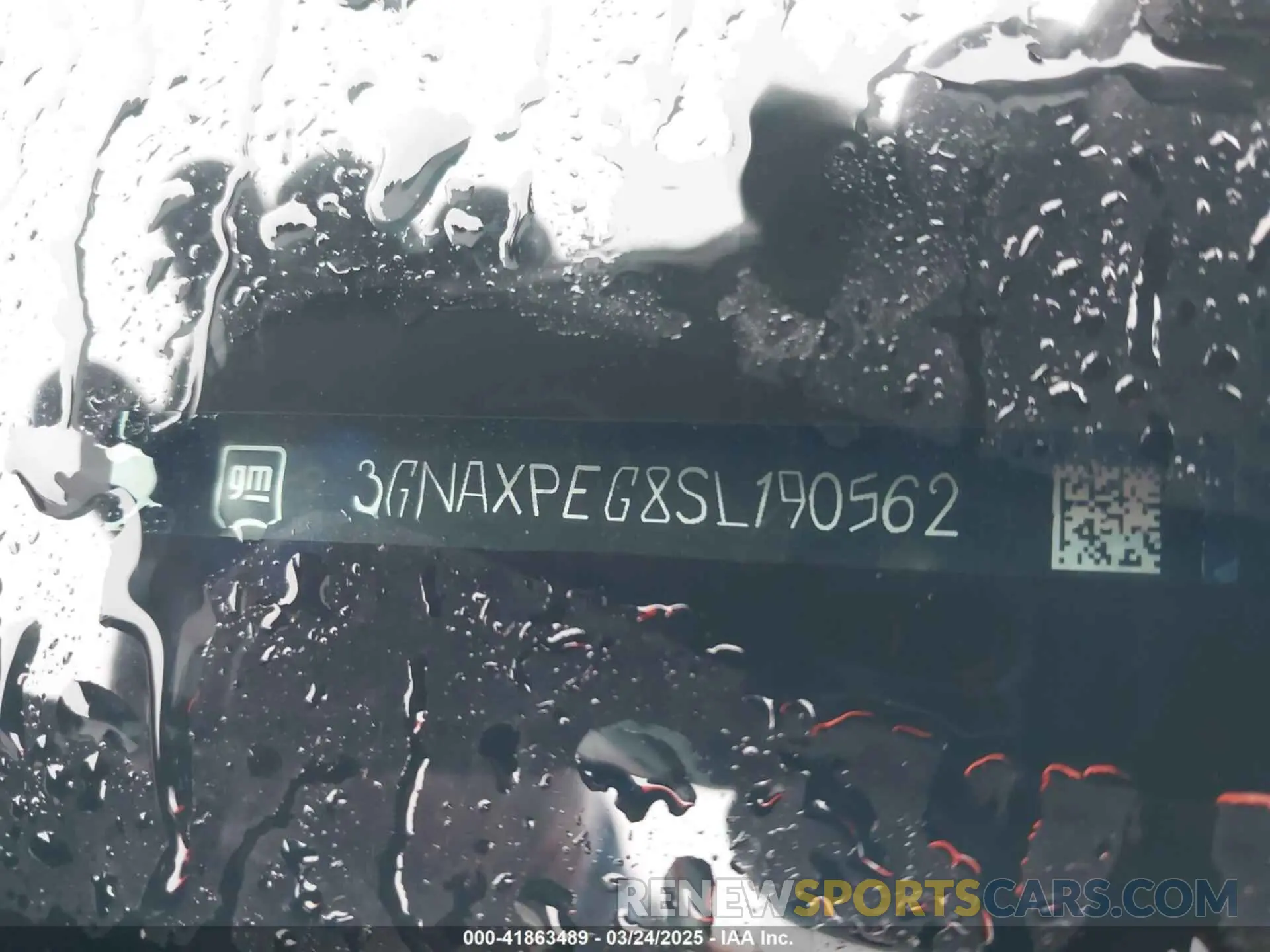 17 Photograph of a damaged car 3GNAXPEG8SL190562 CHEVROLET EQUINOX 2025