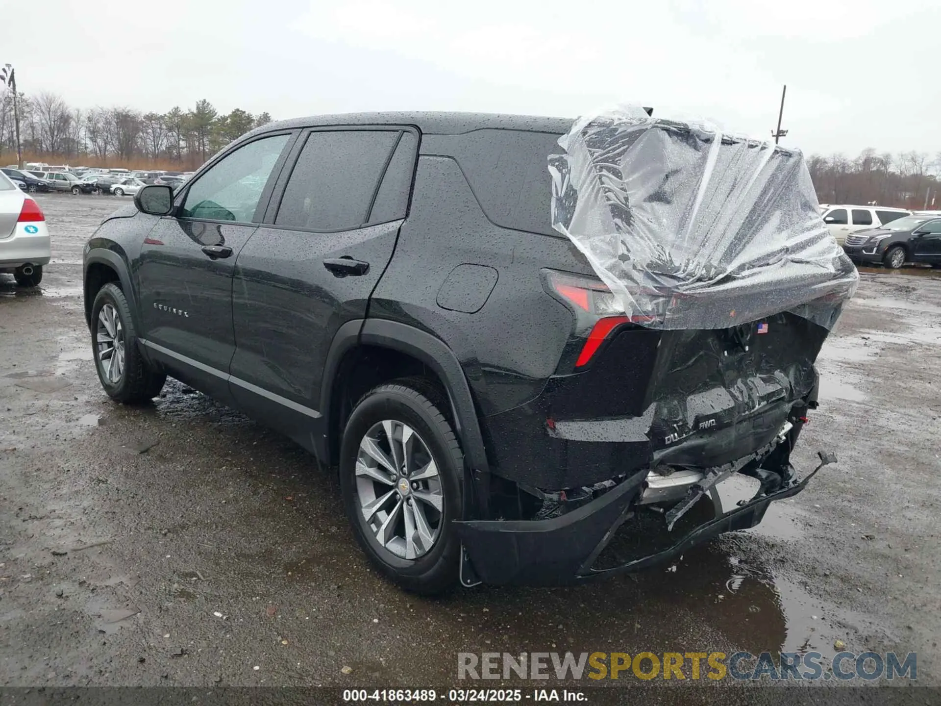 3 Photograph of a damaged car 3GNAXPEG8SL190562 CHEVROLET EQUINOX 2025