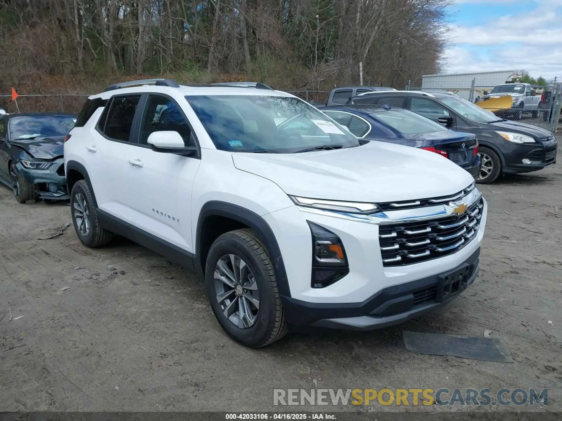1 Photograph of a damaged car 3GNAXPEG8SL223205 CHEVROLET EQUINOX 2025