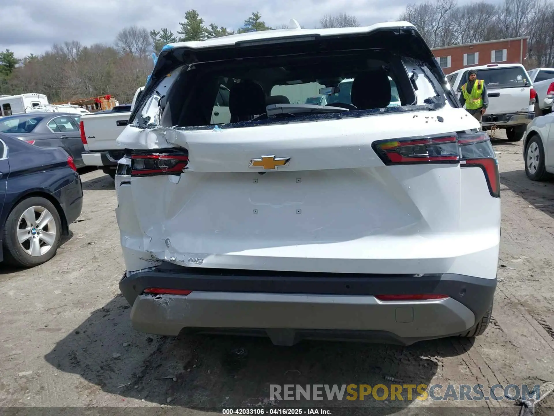 16 Photograph of a damaged car 3GNAXPEG8SL223205 CHEVROLET EQUINOX 2025