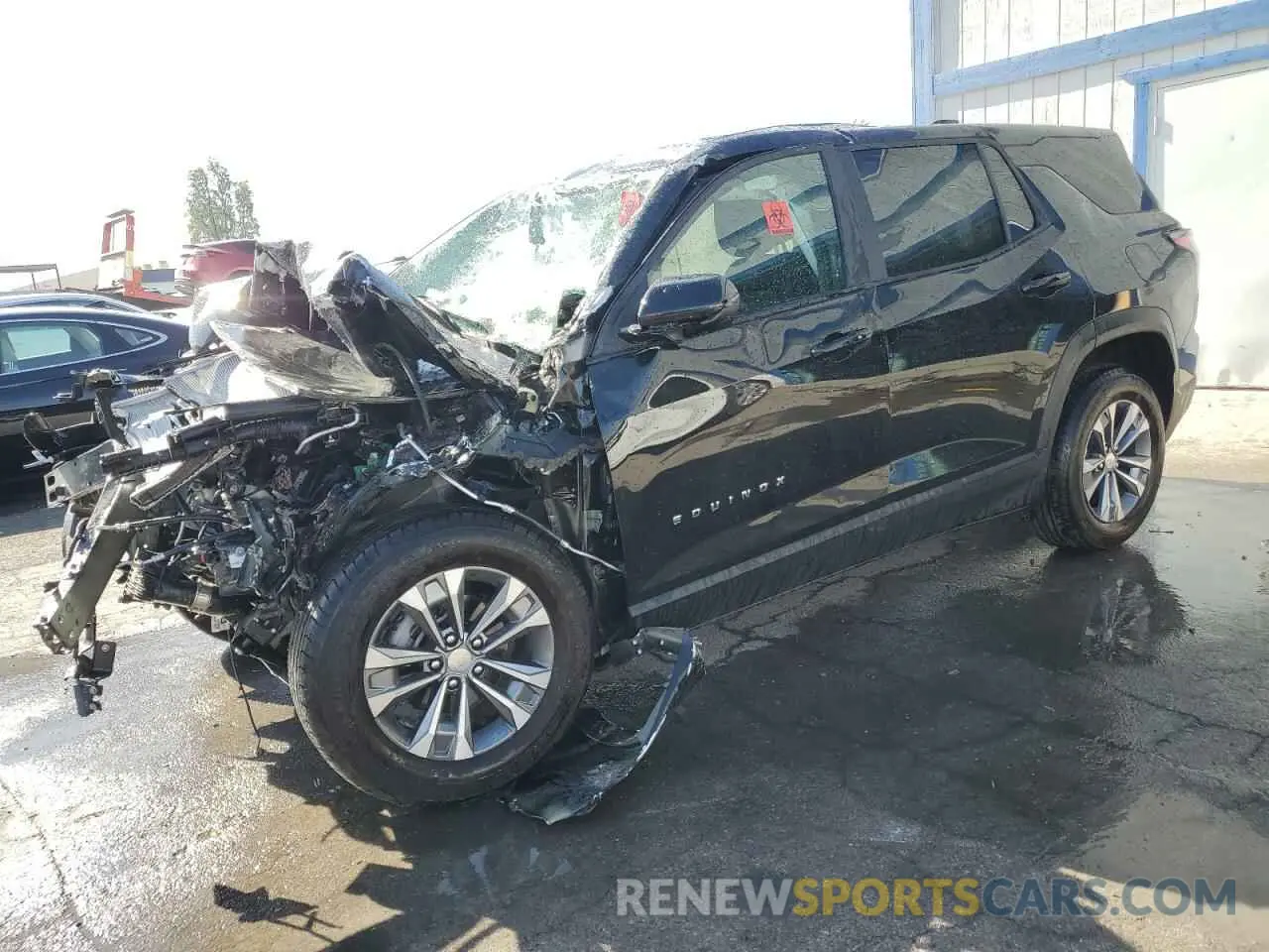 1 Photograph of a damaged car 3GNAXPEG8SL286305 CHEVROLET EQUINOX 2025