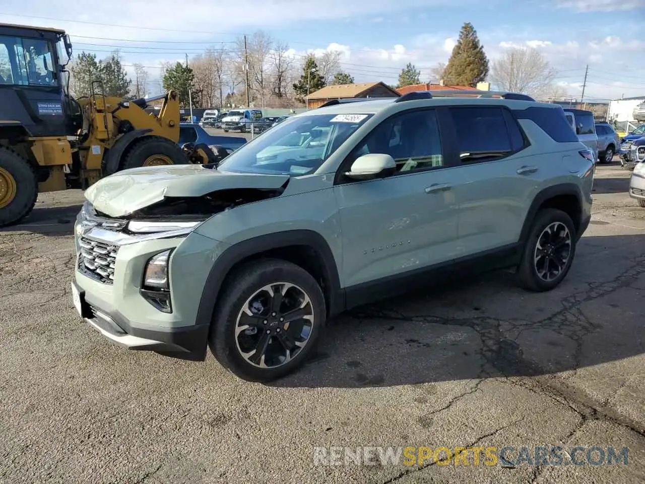 1 Photograph of a damaged car 3GNAXPEG9SL169865 CHEVROLET EQUINOX 2025