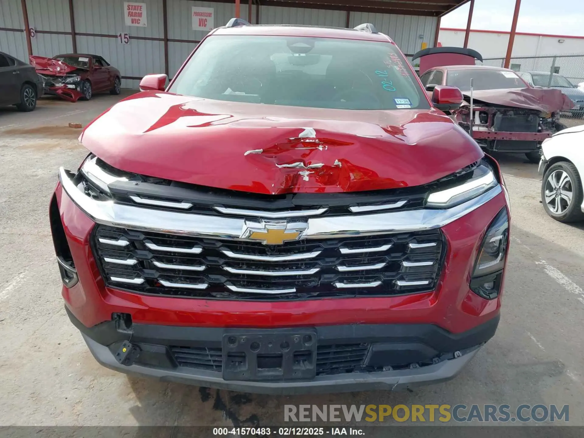 12 Photograph of a damaged car 3GNAXPEGXSL103535 CHEVROLET EQUINOX 2025