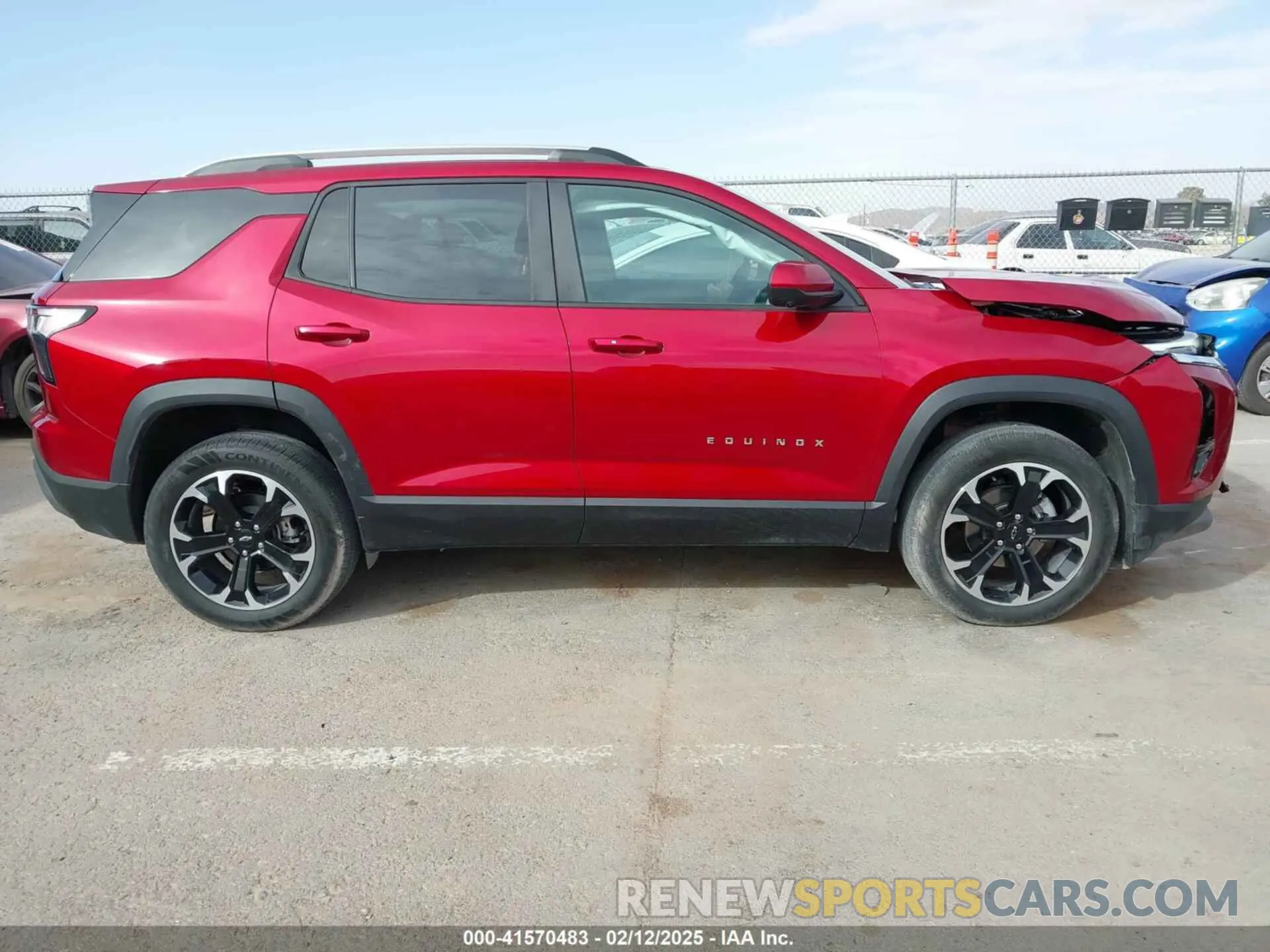 13 Photograph of a damaged car 3GNAXPEGXSL103535 CHEVROLET EQUINOX 2025