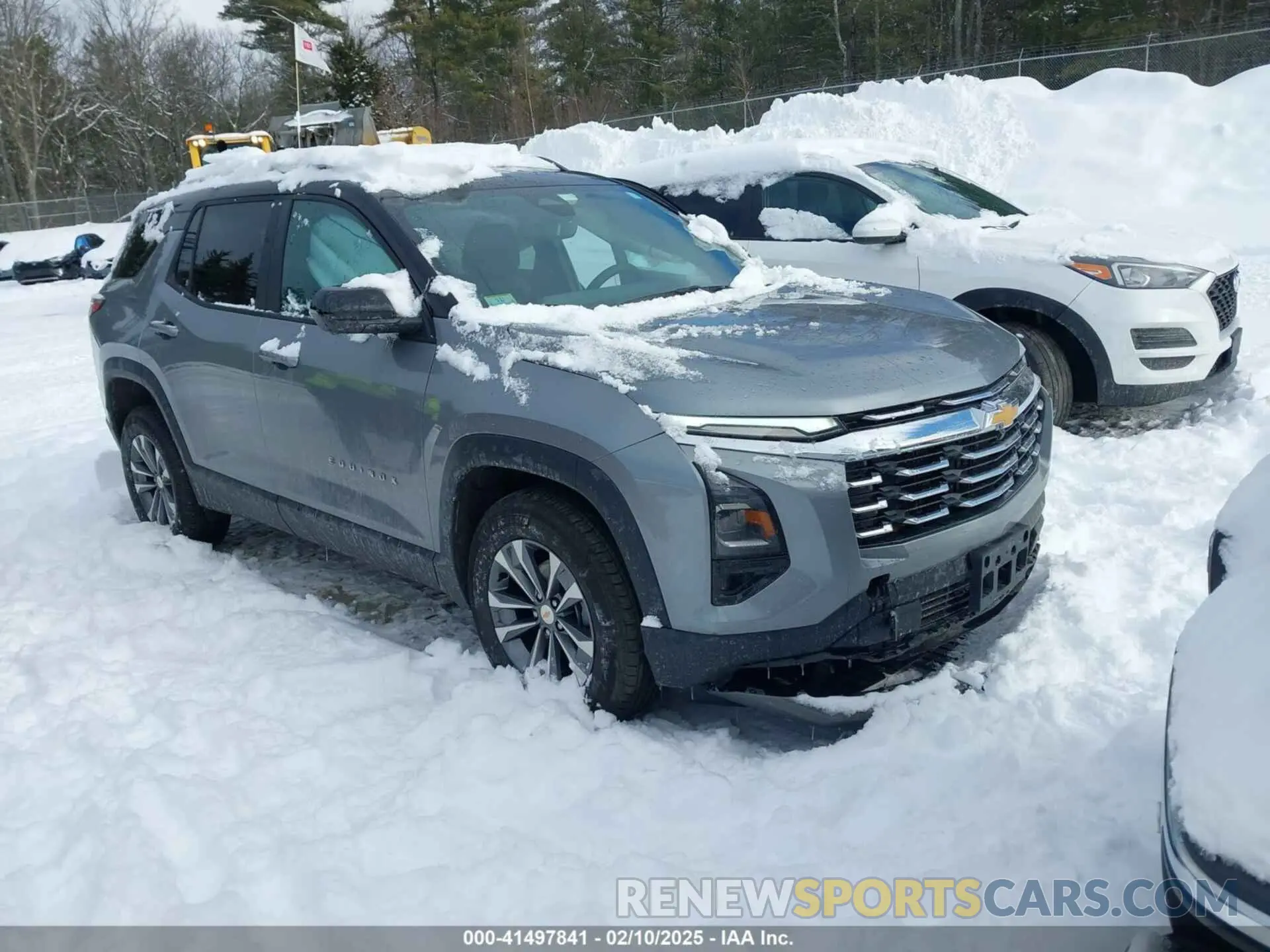 1 Photograph of a damaged car 3GNAXPEGXSL127964 CHEVROLET EQUINOX 2025