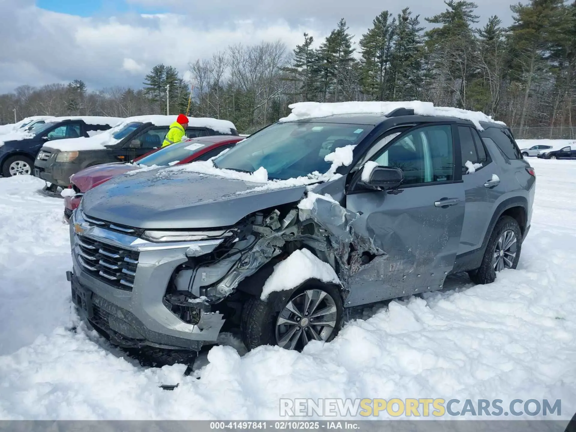 6 Photograph of a damaged car 3GNAXPEGXSL127964 CHEVROLET EQUINOX 2025
