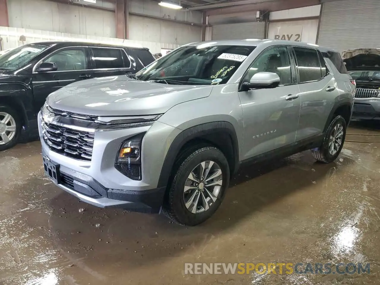 1 Photograph of a damaged car 3GNAXPEGXSL243021 CHEVROLET EQUINOX 2025