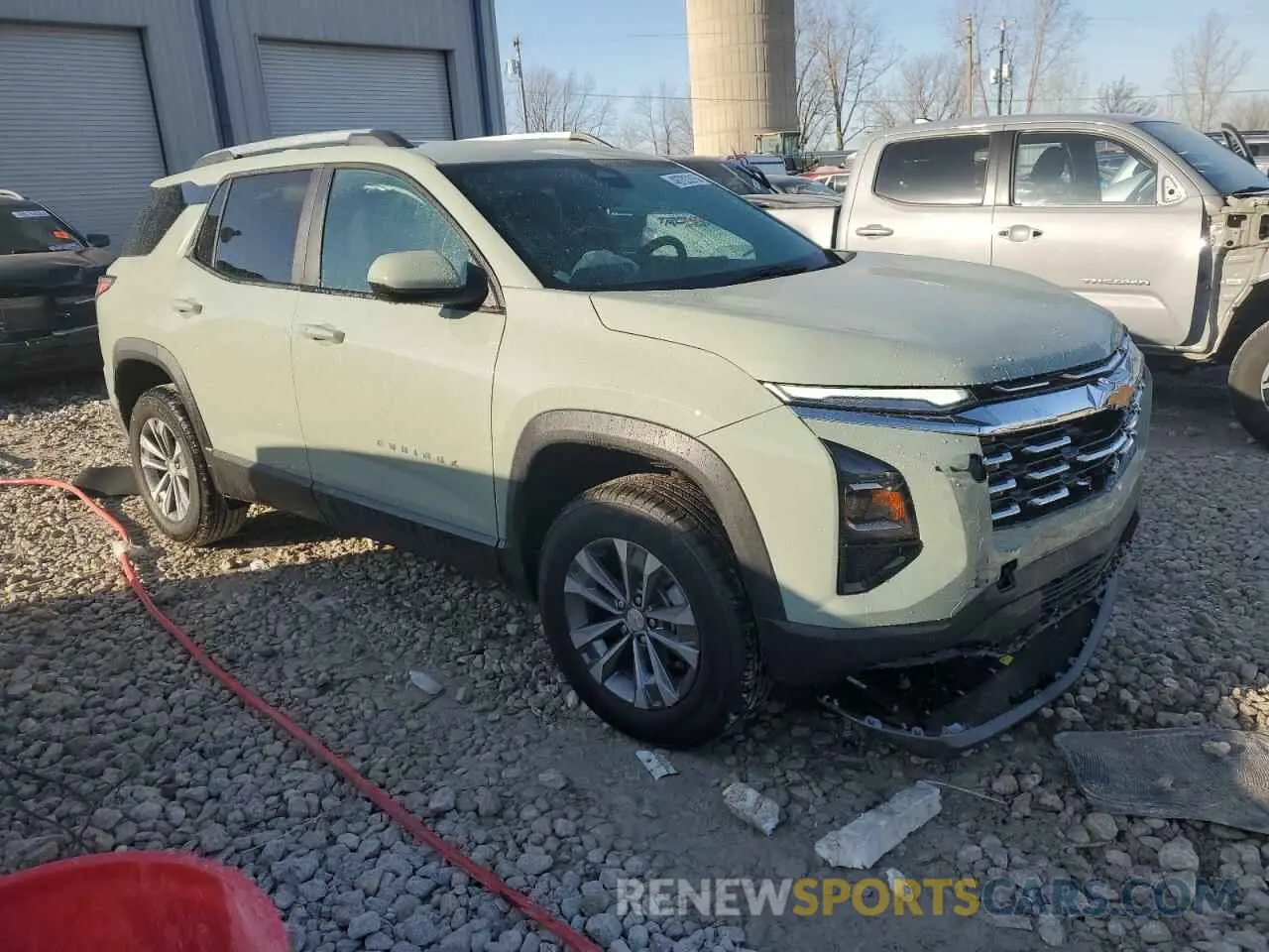 4 Photograph of a damaged car 3GNAXPEGXSL255685 CHEVROLET EQUINOX 2025