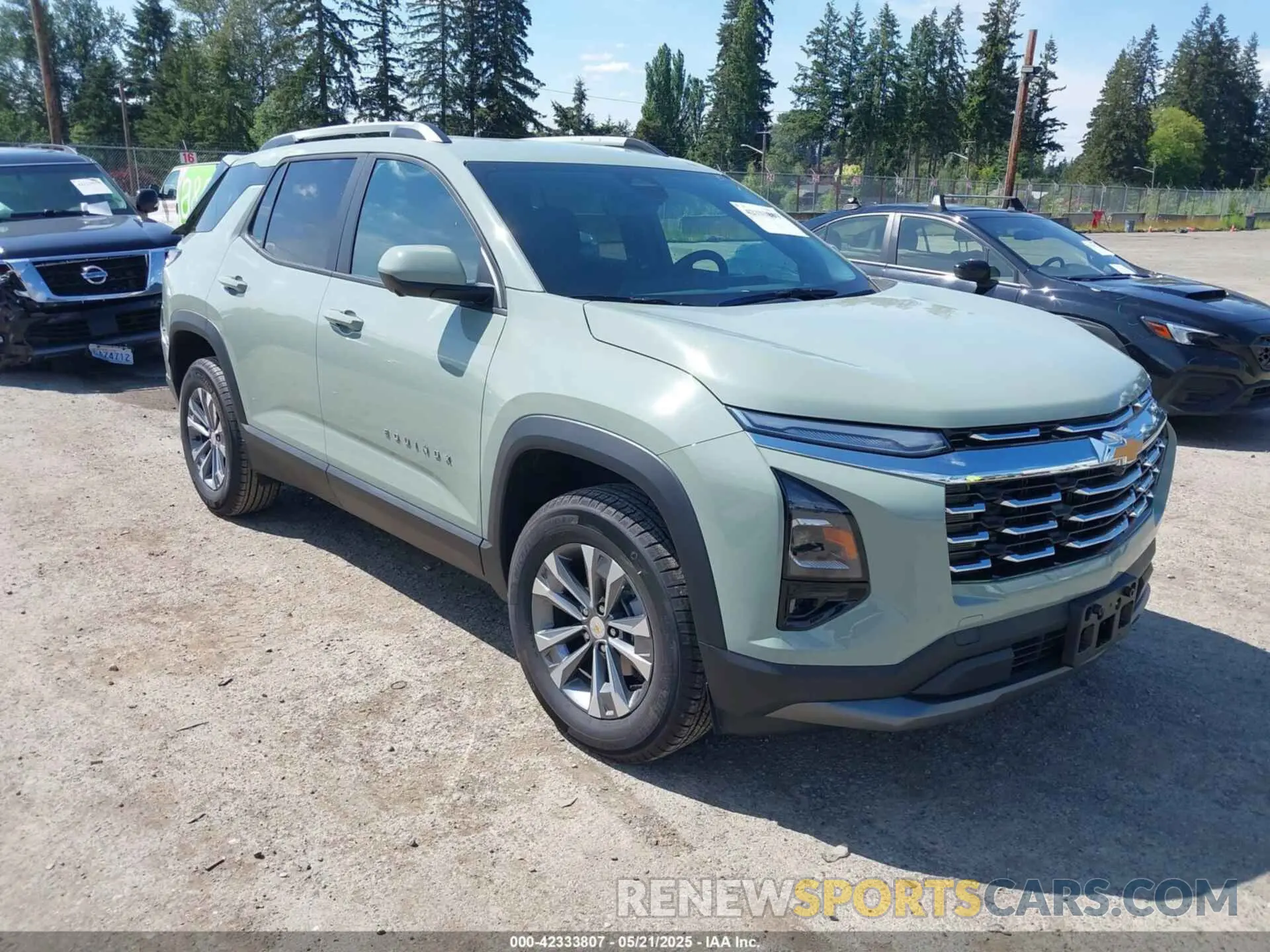 1 Photograph of a damaged car 3GNAXPEGXSL304786 CHEVROLET EQUINOX 2025