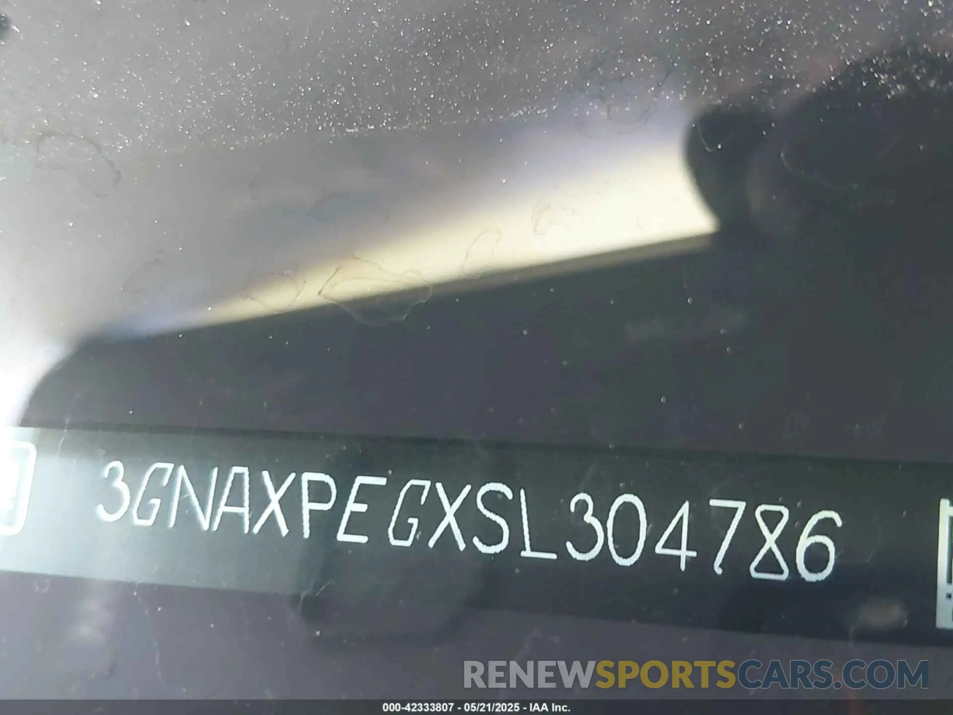 19 Photograph of a damaged car 3GNAXPEGXSL304786 CHEVROLET EQUINOX 2025